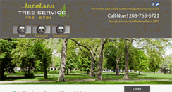 Desktop Screenshot of jacobsontreeserviceinc.com